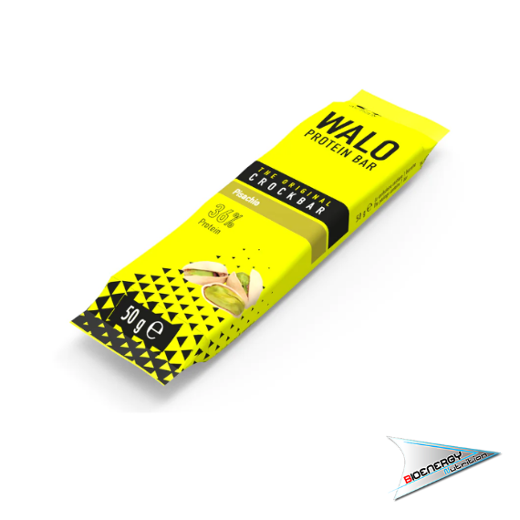 4PiuNutrition-WALO CROCKBAR (Confezione 30 barrette da 50 gr)   Pistacchio  